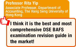 I think it is the best and most comprehensive DSE BAFS examination revision guide in the market!